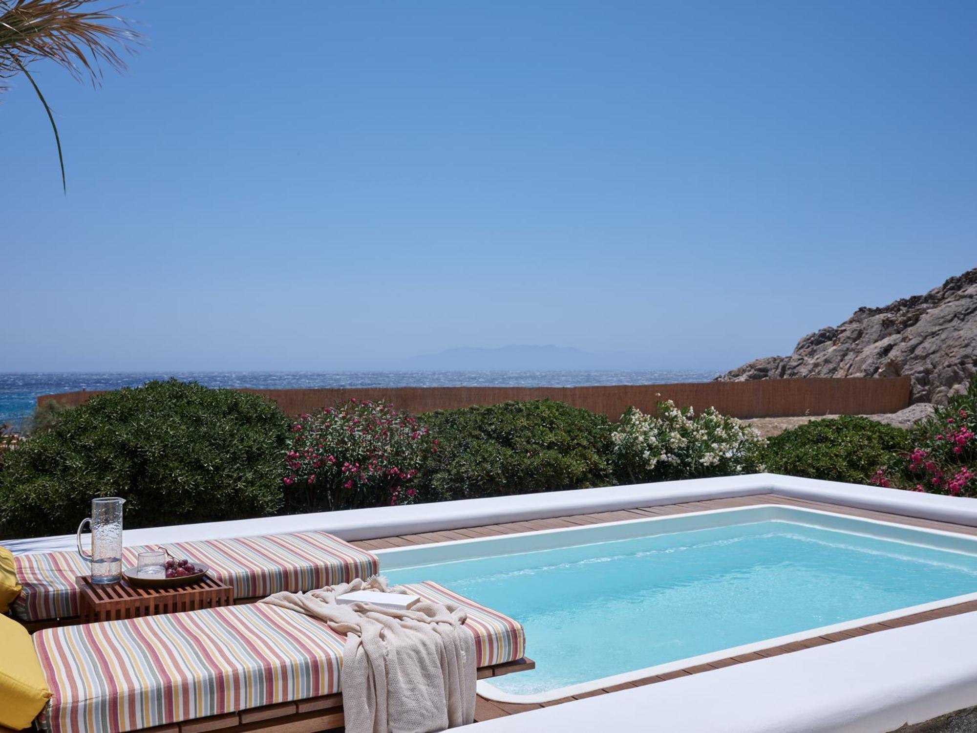 Myconian Sunrise Relais & Chateaux Hotel Agrari  Pokój zdjęcie